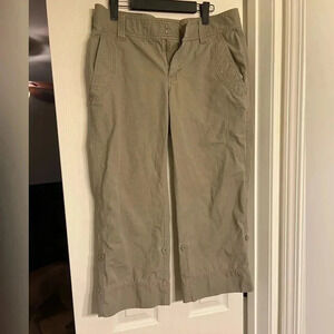 The North Face Hiking Pants Womens Size 10 Beige Straight Leg Outdoor